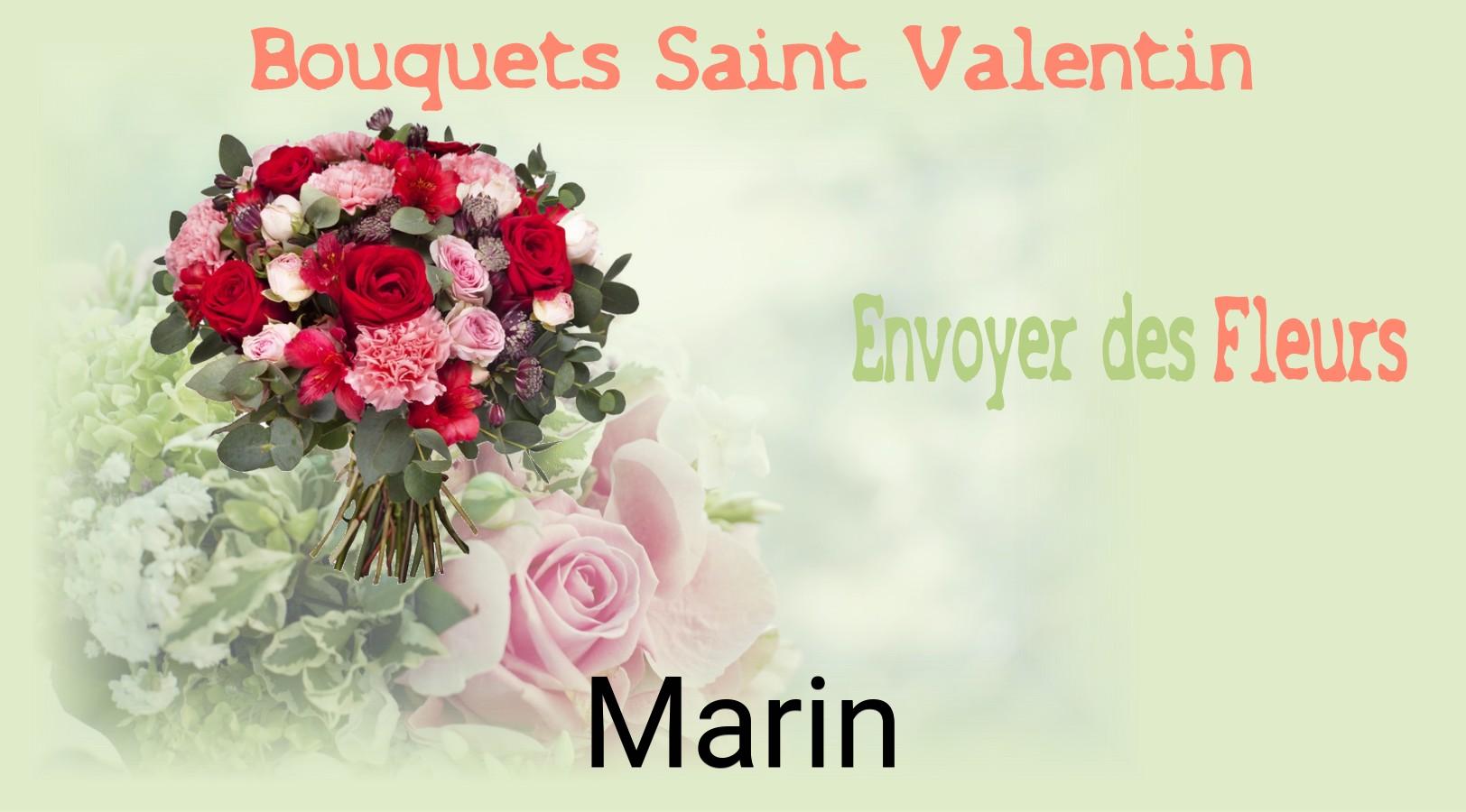 Roses de Saint-Valentin livrées à Marin